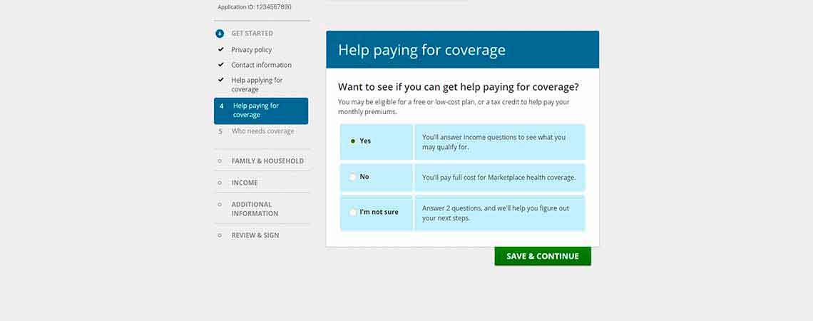 Help Paying for Coverage